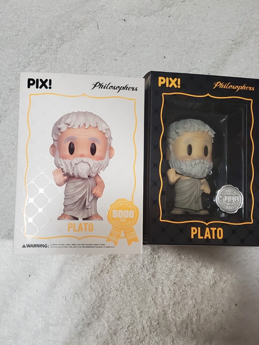 Plato Collectible Figure - Gray